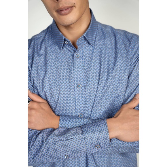 Luchiano Visconti FW22 LEO Spheres King Cotton Shirt (Medium) - Picture 6 of 6